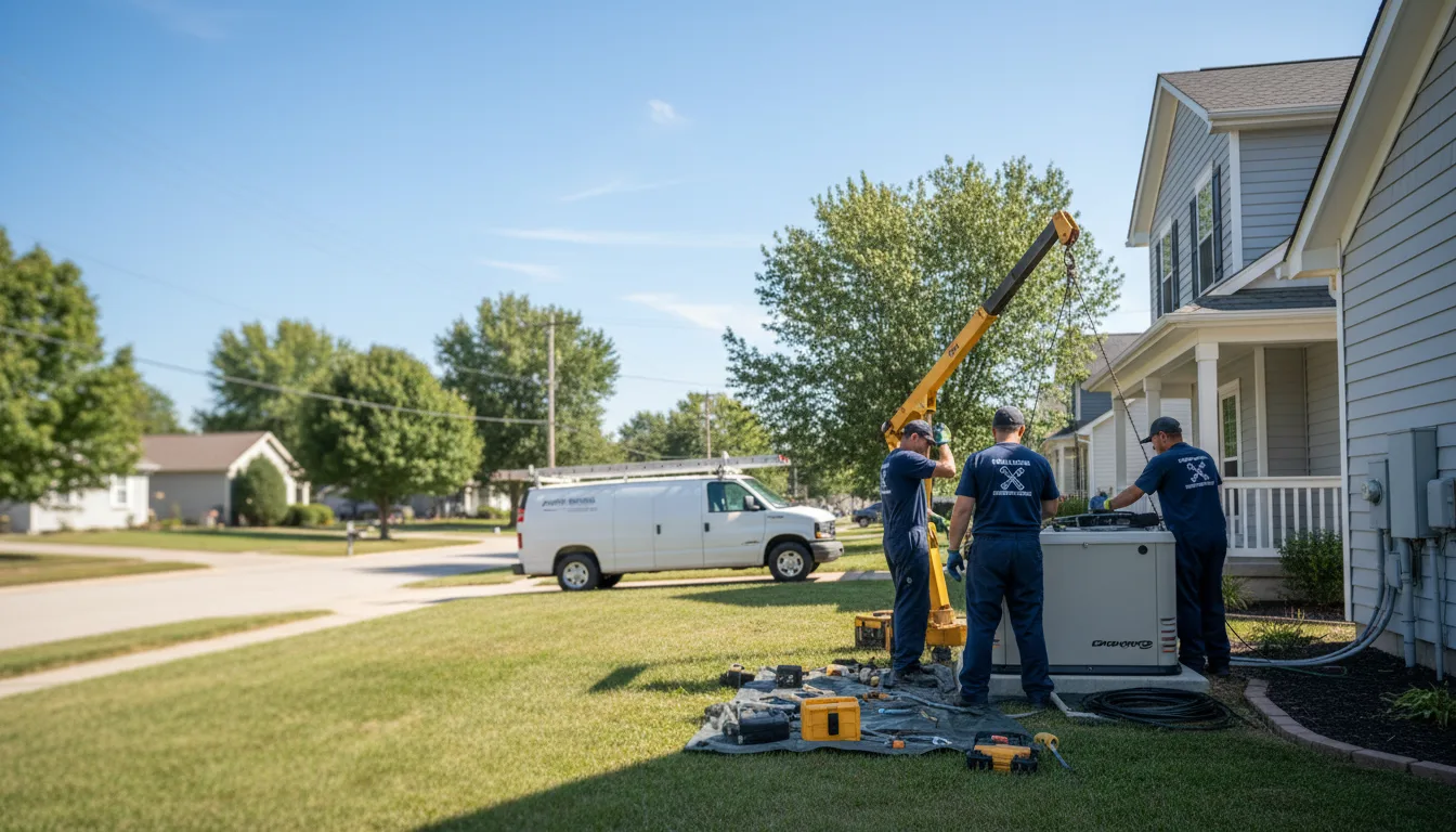 Generator Installation in Dell Rapids, SD near me